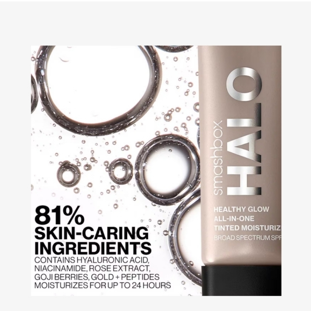 Smashbox Halo Healthy Glow Tinted Moisturizer Broad Spectrum SPF 25 - Picture 4 of 9